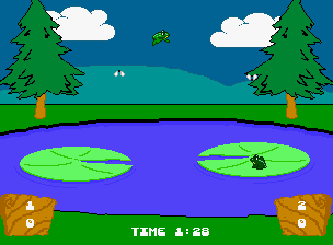 Frog Feast Neo Geo Homebrew cover art
