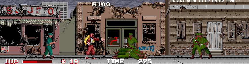 The Ninja Warriors Japan cover art