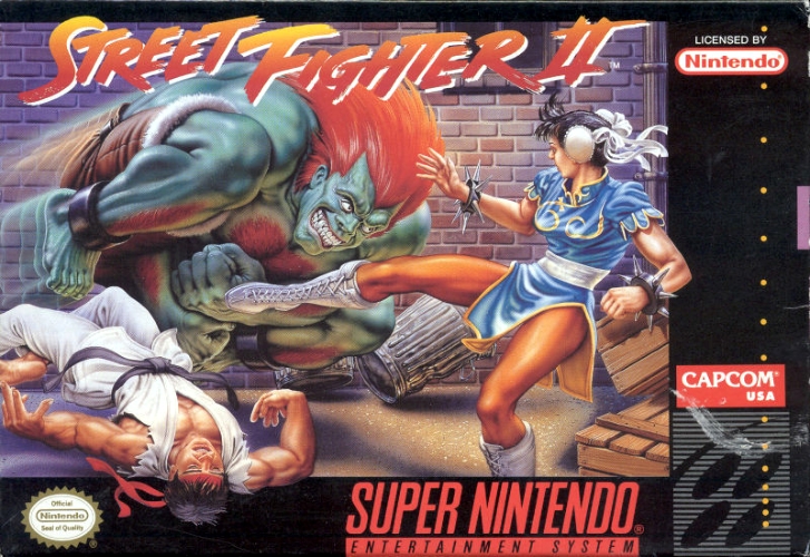 Street Fighter II cover art