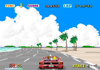 Out Run Deluxe Sitdown Enhanced Edition V1 0 3 cover art