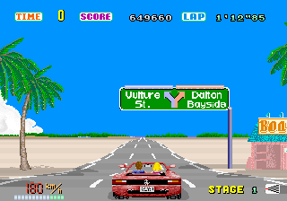 Out Run Japan Deluxe Sitdown Fd1089a 317 0019 cover art
