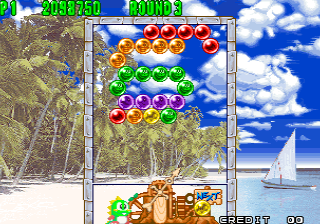 Puzzle Bobble 2 Bust A Move Again Neo Geo cover art