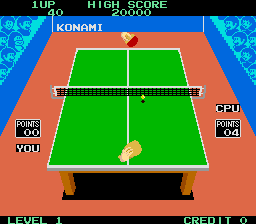 Konami S Ping Pong cover art