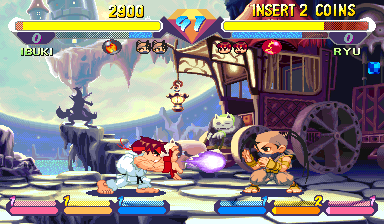 Super Gem Fighter Mini Mix 970904 Usa cover art