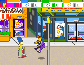 The Simpsons 4 Players World Set 1 cover art