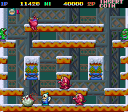 Snow Bros Nick Tom The Winter Bobble Hardware Bo cover art