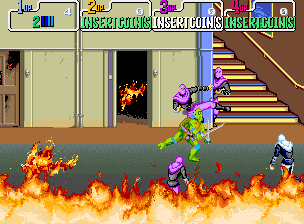 Teenage Mutant Ninja Turtles World 4 Players cover art
