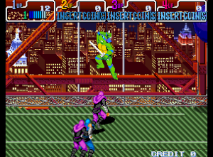 Teenage Mutant Ninja Turtles Turtles In Time 4 Players Ver Ada