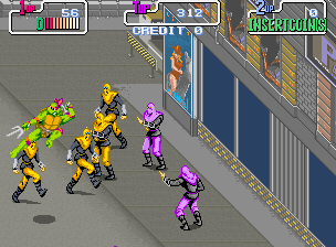 Teenage Mutant Ninja Turtles Japan 2 Players cover art