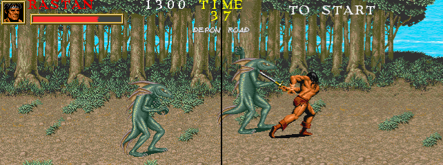 Warrior Blade Rastan Saga Episode Iii Japan cover art