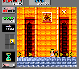 Wonder Boy In Monster Land Japan Old Ver Mc 8123 3 cover art